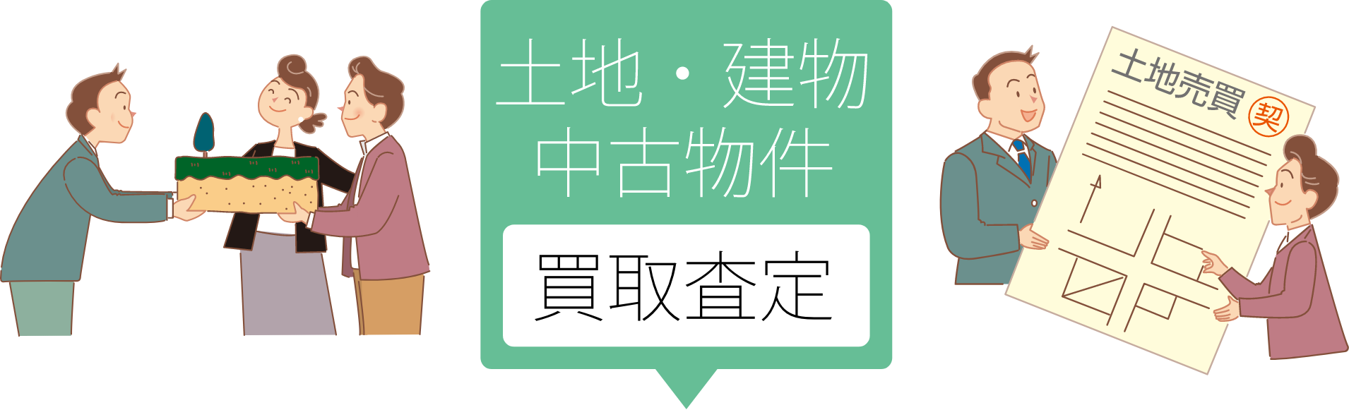 土地・建物中古物件買取査定